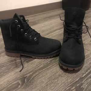 Black Timberland Boots
